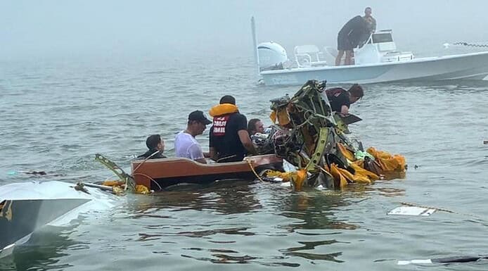 Avionazo en Texas: 5 muertos, desaparecido y dos sobrevivientes