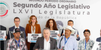 Productores de frijol de Chihuahua exigen desde el Senado justicia para el campo