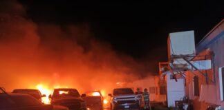 Investiga Fiscalía de Distrito Zona Centro incendio en oficinas del Ministerio Público en Ojinaga