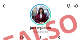 Alertan sobre TikTok falso que suplanta identidad de la diputada Jael Argüelles