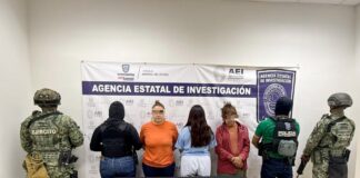Arresta COE a tres personas en posesión de cocaína durante un cateo