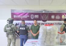 Fiscalía Zona Centro detiene a persona y asegura estupefacientes en cateo