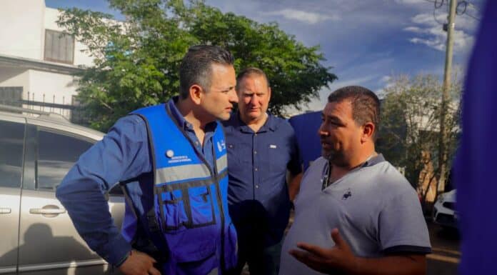 Brindó Alcalde apoyos a colonias las Galeras y El Porvenir por inundaciones