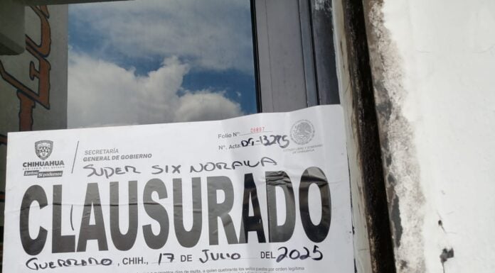 Realizan 205 inspecciones y clausuran 12 establecimientos