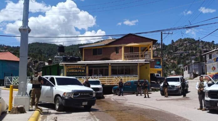 Continúa AEI trabajos de seguridad en Guadalupe y Calvo