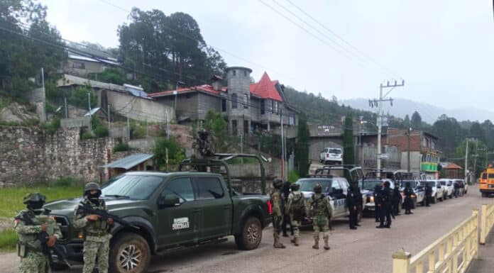 Destruye Célula BOI campamento delictivo en Guadalupe y Calvo