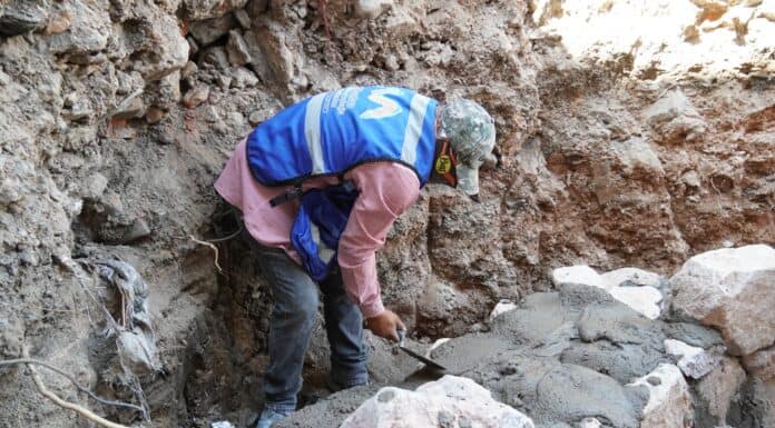 Construye Gobierno Municipal dren pluvial en la colonia Popular