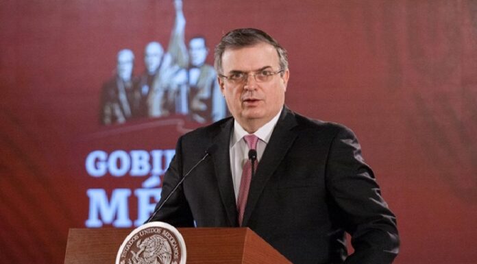 Afirma Ebrard que México ya está en negociaciones con EU, tras arancel de 30%