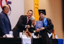 Felicita Bonilla a graduados de la Escuela Normal Superior Profr. José E. Medrano R