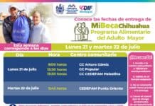 Informa DIF Municipal cuándo y dónde pasar por tu apoyo PAAM este 21 y 22 de julio