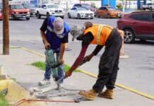 Inicia Municipio creación de crucero seguro en intersección entre avenidas Zaragoza y Tecnológico