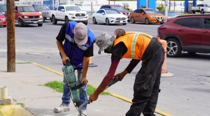 Inicia Municipio creación de crucero seguro en intersección entre avenidas Zaragoza y Tecnológico