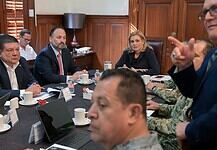 Maru refuerza coordinación con autoridades federales para garantizar la paz