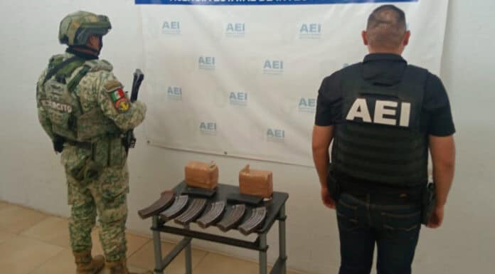Asegura Operativo Conjunto droga y cargadores de armas de fuego en Parral