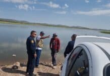 Refuerza Policía Municipal vigilancia de la Presa Chihuahua durante el fin de semana