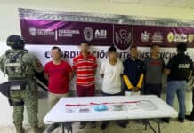 Inician proceso penal a cinco detenidos en posesión de narcóticos durante cateo