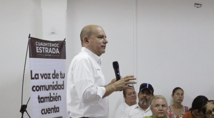 Cuauhtémoc Estrada escucha y propone reformas de fondo