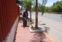 Realiza Municipio limpieza de vialidades al norte y sur para prevenir taponamientos o encharcamientos por lluvias