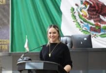 Reconoce Yesi Reyes refuerzo de vacunación contra sarampión en campos agrícolas