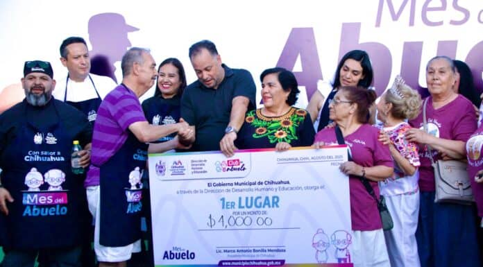 Arranca Municipio actividades del Mes del Abuelo 2025 con concurso “Con Sabor a Chihuahua”