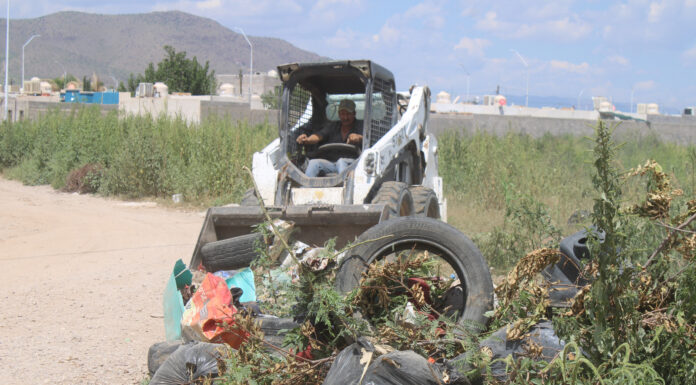 Trabaja Municipio permanente en limpieza de terrenos baldíos y tiraderos clandestinos