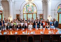 Toma protesta alcalde Marco Bonilla al Cabildo Joven edición 2025
