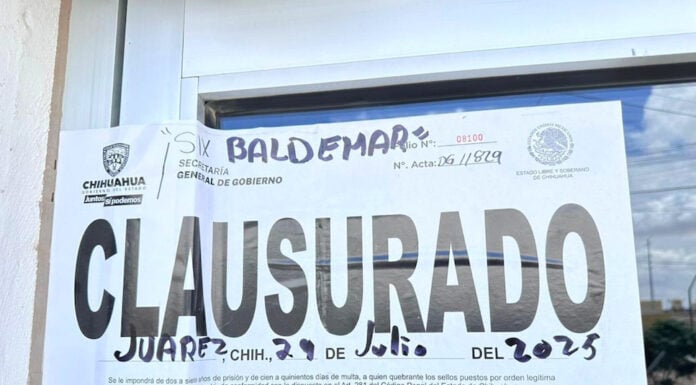 Realizan 378 inspecciones y clausura 27 establecimientos en la última semana