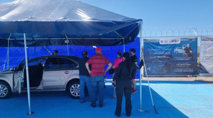 Cuenta Policía Municipal con módulo de compraventa segura de automóviles