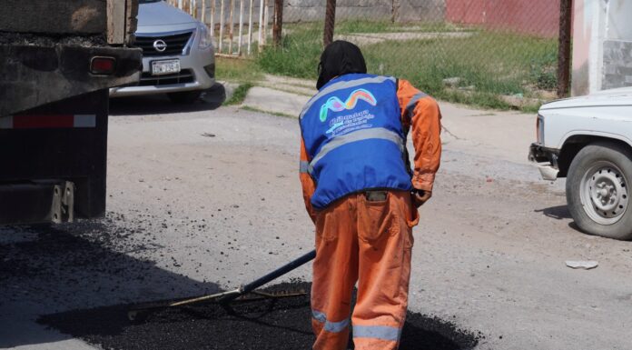 Cubrió Municipio 400 baches este miércoles por la mañana