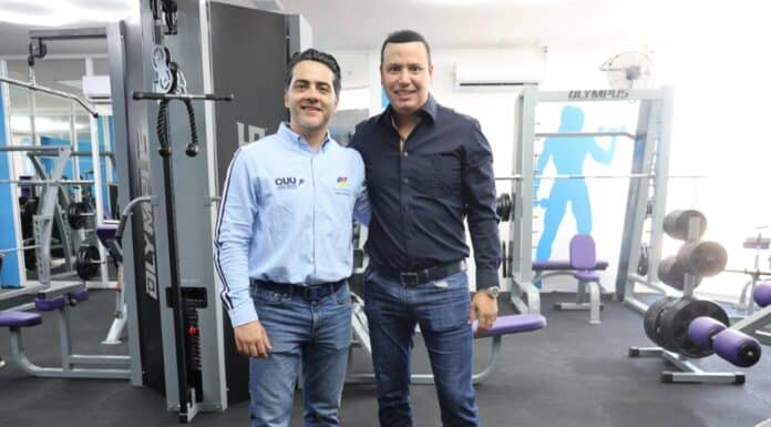 Dona Club Teporaca máquinas y pesas al gimnasio Tricentenario del Municipio