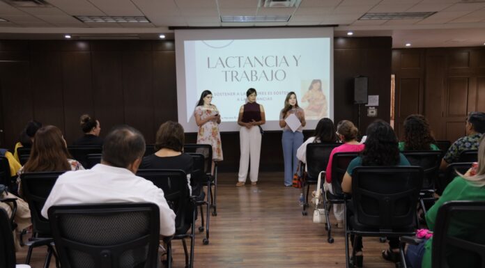 Capacitan a funcionarios del Municipio sobre leyes y derechos en torno a la lactancia materna
