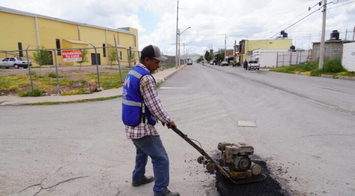 Atendió Municipio 430 baches este martes por la mañana