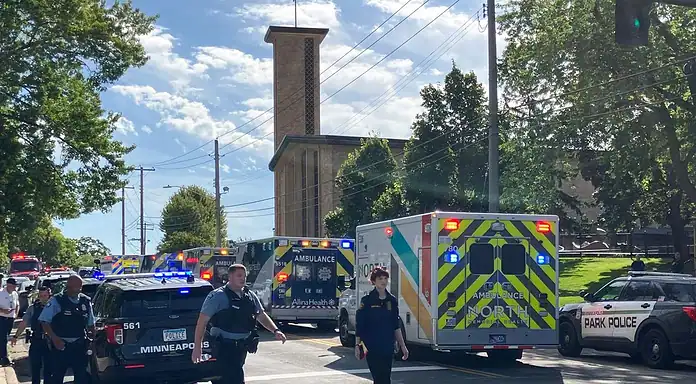 Tiroteo deja dos niños muertos y 17 heridos en escuela católica en Minneapolis