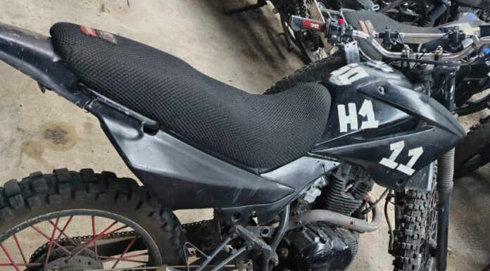 Recupera AEI motocicleta momentos después de su robo en Parral
