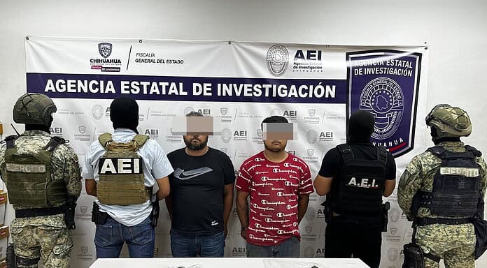 Detienen a padre e hijo por posesión de armas de fuego en Cd. Juárez