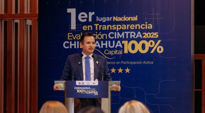 Chihuahua refrenda primer lugar nacional en transparencia