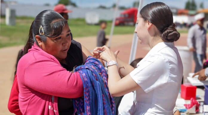 Gobierno de Maru refuerza vacunación contra el sarampión en la Sierra Tarahumara