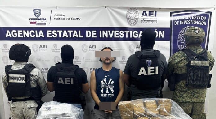 Traía más de 22 kilos de cocaína y marihuana, es detenido por la AEI