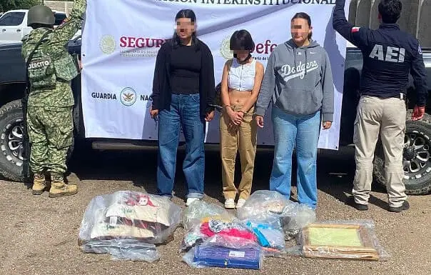 Detiene Operativo Conjunto a tres mujeres por robo a una vivienda en Parral