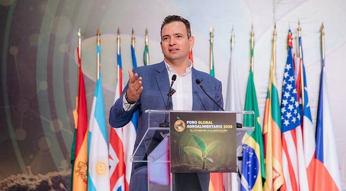 Participa Alcalde Bonilla en inauguración del Foro Global Agroalimentario 2025