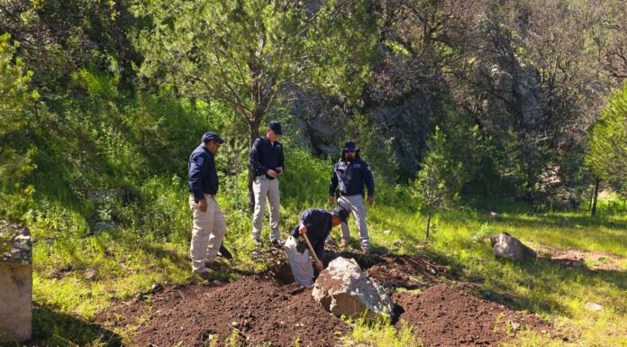 Realiza FGE Occidente seguimiento a rastreo en Arroyo de Baporeachi, municipio de Carichí