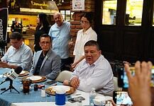 Ofrece Fiscal a reporteros, actualización sobre la Procuración de Justicia