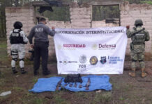 Asegura Célula BOI armas de fuego y equipo táctico en Guachochi