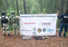 Asegura Célula BOI cartuchos, cargadores y equipo táctico en Guadalupe y Calvo