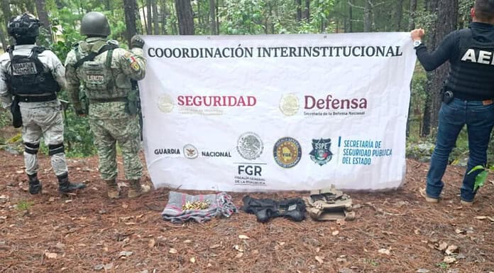 Asegura Célula BOI cartuchos, cargadores y equipo táctico en Guadalupe y Calvo