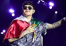 Amenazan al cantante de corridos tumbados Junior H por presentación en Tijuana