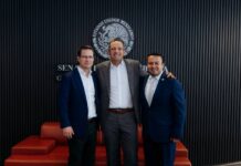 Se reúne Alcalde con legisladores en Ciudad de México