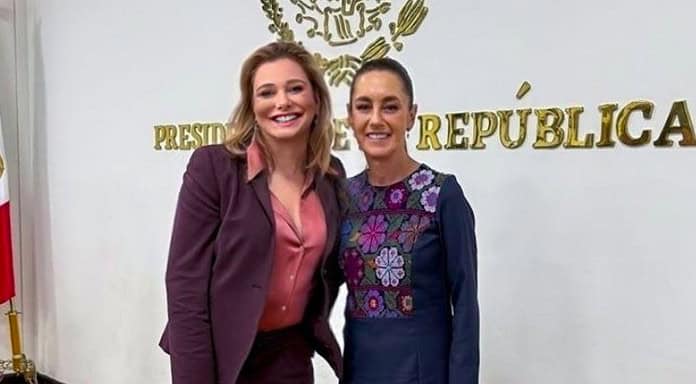 Maru Campos asiste a mesa de seguridad en Palacio Nacional