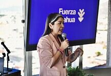 Impulsa Nancy Frías participación juvenil con Fuerza Chihuahua