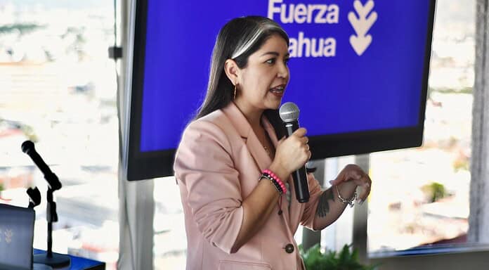 Impulsa Nancy Frías participación juvenil con Fuerza Chihuahua